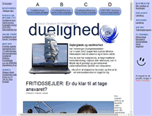 Tablet Screenshot of duelighed.dk